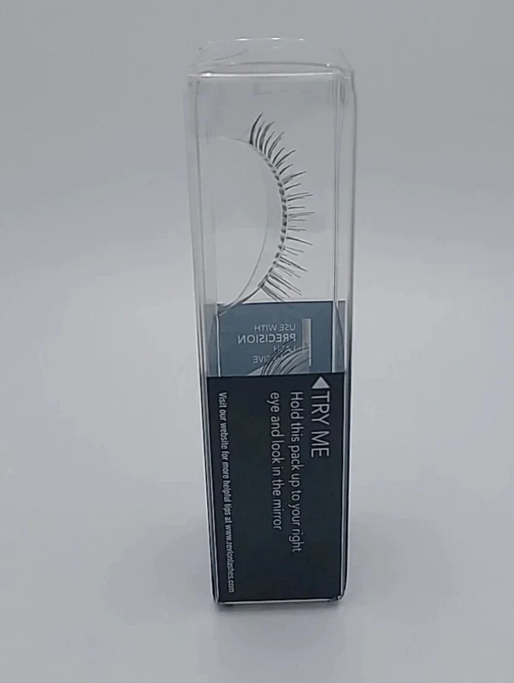 NEW! Revlon featherLITE Technology Eye Lashes Lengthen #91122 L20 Black 1 Pair
